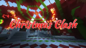 Christmas Clash Map 1.12.2 (A Festive PvP Battle for Up to 4 Players)