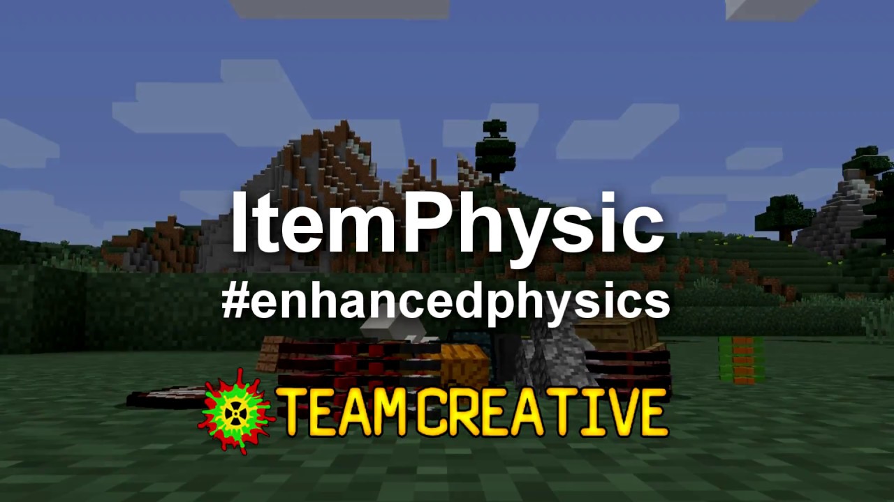 Item physics. Мод ITEMPHYSIC Full. ITEMPHYSIC Full 1.12.2. Item Physic 1.14.4. Мод item Physic Full.