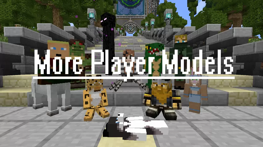 More Player Models Mod 1.16.5, 1.12.2: Customize Your Character In-Depth!