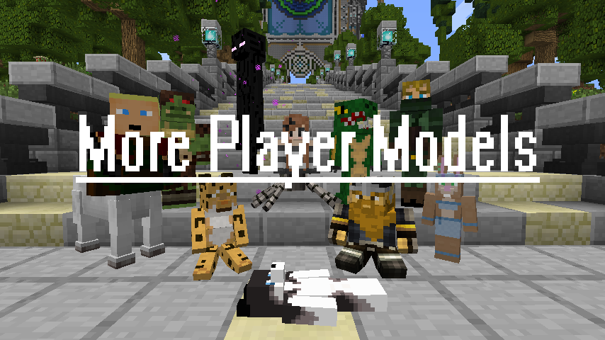 Customizable Player Models Mod (1.20.2, 1.19.4) - Make Your Own Cosmetic 