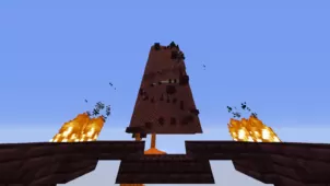 Nether Wall Parkour Map 1.12.2 (Conquer the Infernal Heights)