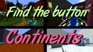 Find the Button: Continents Map 1.12.2 (The Button Hunt Around the World)