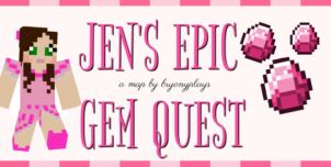 Jen’s Epic Gem Quest Map 1.12.2 (The YouTube Village Mystery)