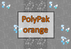PolyPak Orange Resource Pack for Minecraft 1.12.2