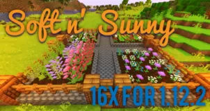 Soft n’ Sunny Resource Pack for Minecraft 1.12.2