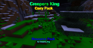 Creepers King Cozy Resource Pack for Minecraft 1.12.2