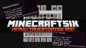 Heavy Inventories Mod for Minecraft 1.12.2/1.11.2