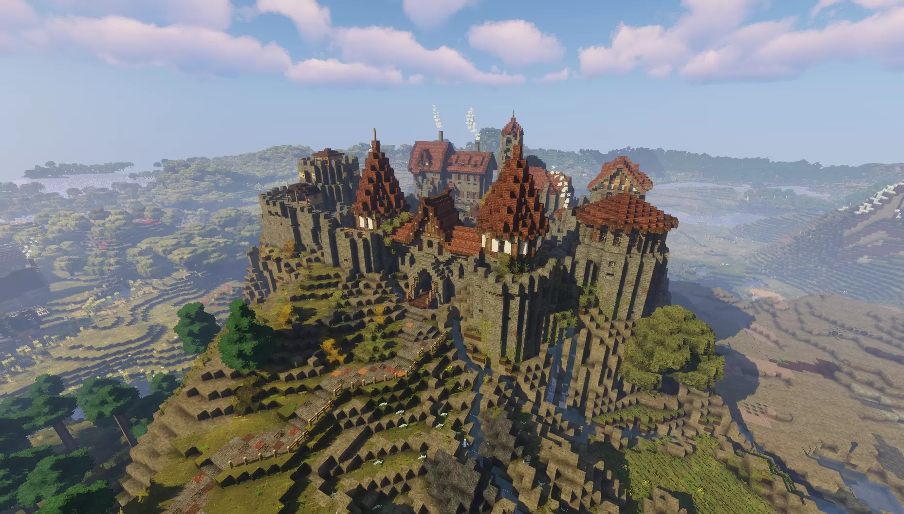 German castle Minecraft Map