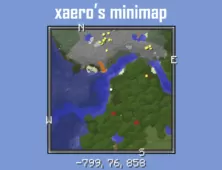 Xaero’s Minimap Mod for Minecraft 1.17.1/1.17/1.16.5/1.15.2/1.14.4