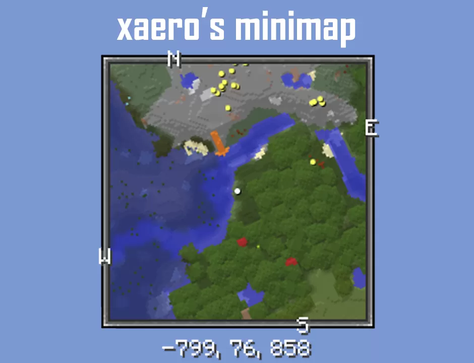 Xaeros world 1.16 5. Мод на мини карту. Minimap Minecraft. Майнкрафт с минимап. Мод Xaero's Minimap.