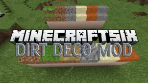 Dirt Deco Mod for Minecraft 1.12.2