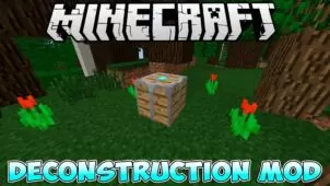 Deconstruction Table Mod 1.10.2/1.7.10 (Reverse Crafting)