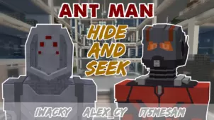 Hide and Seek – Ant Man Map 1.12.2 (Unlock the Secret Rooms)