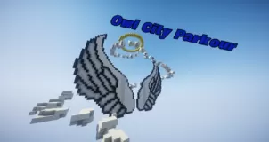 Owl City Parkour Map 1.12.2 (A 5-Level Musical Adventure)