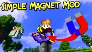 Simple Magnet Mod for Minecraft 1.12.2/1.11.2