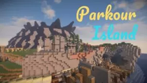 Parkour Island Map 1.13.2 (Journey through the Island Realms)