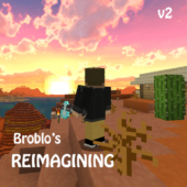 Broblo’s Reimagining Resource Pack for Minecraft 1.13.2