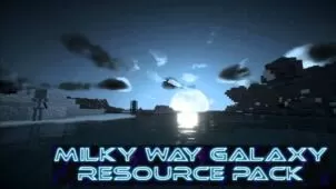 Milkyway Galaxy Night Sky Resource Pack for Minecraft 1.13.2