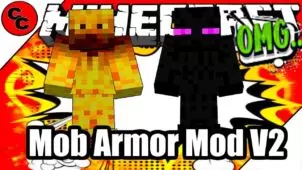 Mob Armor V2 Mod for Minecraft 1.12.2