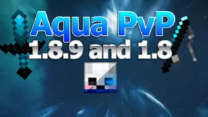 Aqua PvP V3 Resource Pack for Minecraft 1.8.9