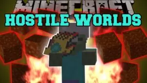 Hostile Worlds – Invasions Mod for Minecraft 1.12.2/1.7.10