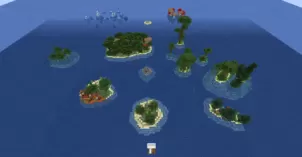 WaterBlock Map 1.13.2 (SkyArchipelago: A Boundless Adventure)