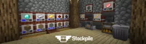 Stockpile Mod for Minecraft 1.17.1/1.16.1/1.15.1/1.14.4