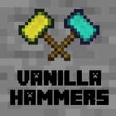 Vanilla Hammers Mod for Minecraft 1.17/1.16.5/1.16.4/1.15.2/1.14.4