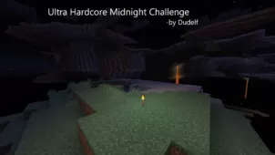 Ultra Hardcore Midnight Challenge Map 1.14.4 (Hardcore Survival Challenge)