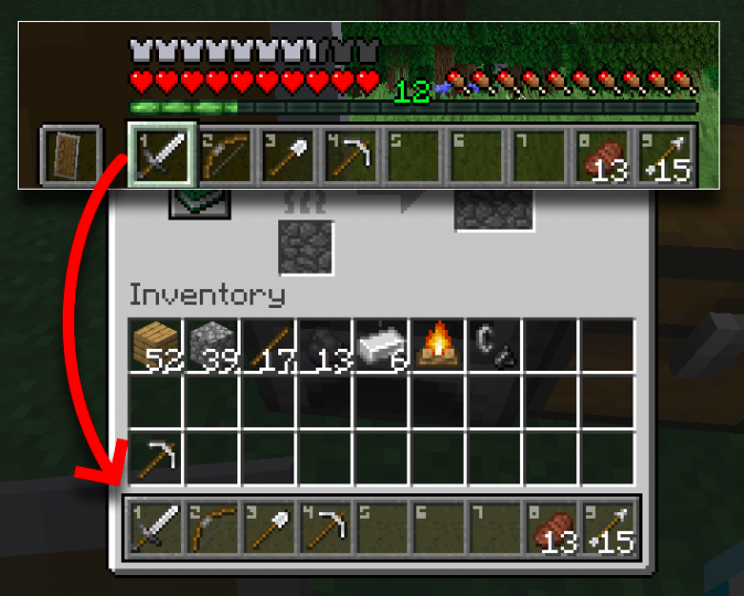 GUI 2D Blocks in inventory - Minecraft Resource Pack