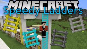 Speedy Ladders Mod for Minecraft 1.16.4/1.16.3/1.15.2/1.14.4