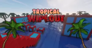 Tropical Wipeout Map 1.14.4 (Thrilling Tropical Parkour Adventure)