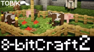 8-bitCraft 2 Resource Pack for Miencraft 1.16.5/1.14.4