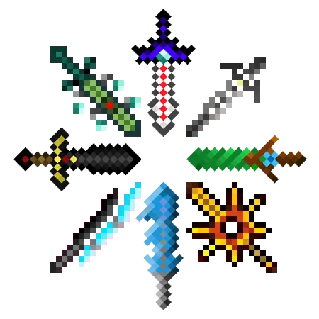 Mo' Swords Mod para Minecraft 1.12.2, 1.8.9 y 1.7.10