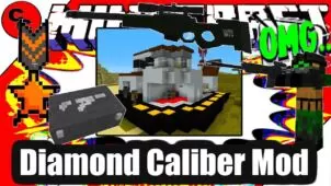 Diamond Caliber Mod for Minecraft 1.12.2