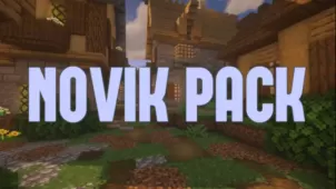 Novik Pack Resource Pack for Minecraft 1.17.1/1.16.5/1.15.2/1.14.4