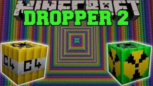 The Dropper 2 Map 1.7.10 → 1.6.4 (Epic Falling Challenges)
