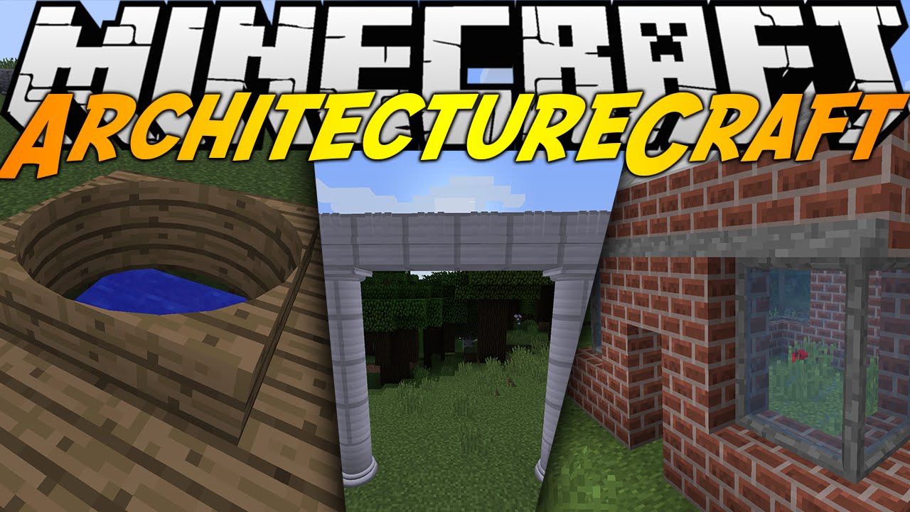 ArchitectureCraft Mod for Minecraft 1.12.2 1.10.2 1.9.4