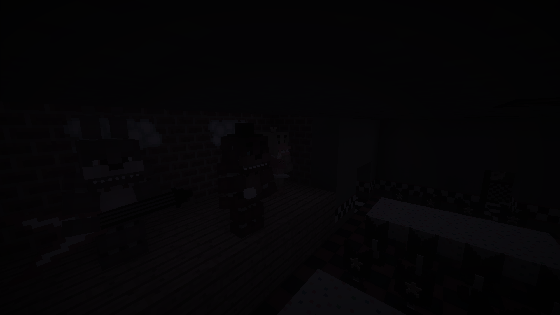 Five Nights at Freddy's 1 Map With 3D Models 1.8 Forge with resorces pack  Minecraft Map