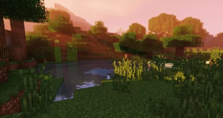 Shaders is finally available for 1.15.2. I love it : r/Minecraft